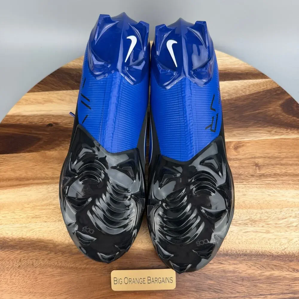 Nike Vapor Edge Pro 360 2 Football Cleats Black Blue FN7759-009 Men’s 10.5 - Picture 4 of 8